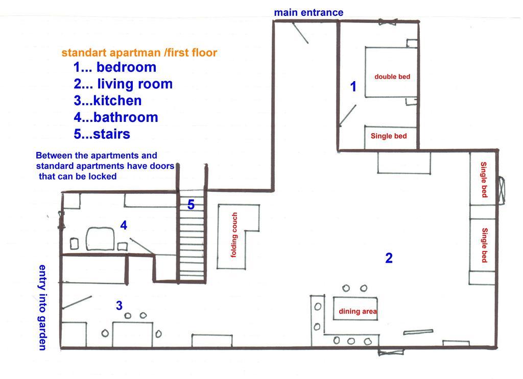 Apartman75 Tisnov Szoba fotó